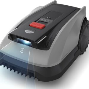 ECOVACS Goat O1200 RTK Mähroboter ohne Begrenzungskabel, 1200 m², LiDAR-unterstützte RTK+Vision Navigation, Rasenpflege Gerät Roboter, einstellbare Schnitthöhe 3-8cm, Auto-Kartierung, 0,7m Engstellen