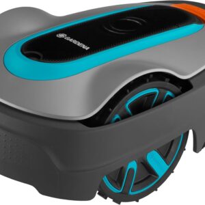 Gardena Mähroboter Sileno City (15010-20), Türkis, Orange, Schwarz, Grau, Bis zu 600 m²