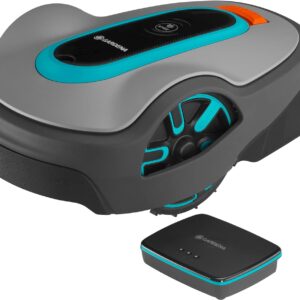 Gardena Mähroboter smart SILENO City 600 m² Set: Innovative LONA AI-Technologie, Steuerung per App, SensorControl, für Steigungen bis zu 35 Prozent, inkl. smart Gateway, DE-Version (19603-60)