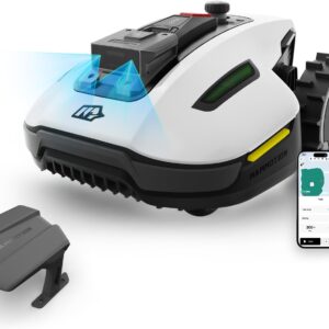 MAMMOTION YUKA Mini 500 Mähroboter ohne Begrenzungskabel, NetRTK+Vision, Keine RTK-Antenne erforderlich, Auto-Kartierung, Empf. 500m², mit 4G-Modul, 50% Steigung