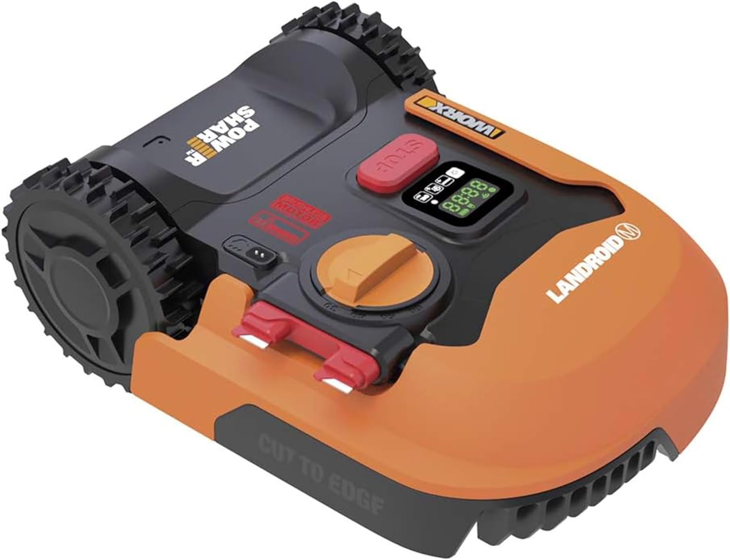 WORX Landroid M WR141E Mähroboter/Akku betriebenrasenmäher für kleine Gärten bis 500 qm/Selbstfahrender Rasenpflege Gerät für einen sauberen Rasenschnitt, Bunt