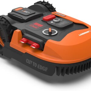 WORX Landroid Plus WR147E.1 Mähroboter für Gärten bis 1000 qm mit WLAN, Bluetooth und schwimmendem Mähdeck
