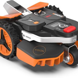 WORX Landroid Vision M550 Mähroboter WR205E für Gärten bis 550m², AI Rasenpflege Gerät Roboter ohne Begrenzungskabel (WLAN & Bluetooth, aktive Hindernisvermeidung mit KI-Technologie, Igelschutz)