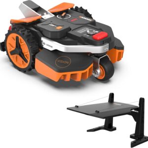 WORX Landroid Vision M600 Mähroboter WR206E.1 für Gärten bis 600m², AI Rasenpflege Gerät Roboter ohne Begrenzungskabel (WLAN & Bluetooth, aktive Hindernisvermeidung mit KI-Technologie, Igelschutz)